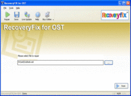 Exchange OST to PST screenshot